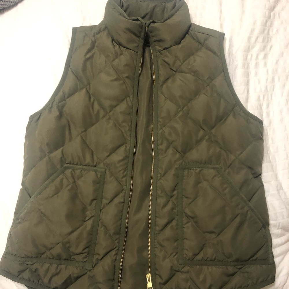 Women’s J crew vest blazer size medium